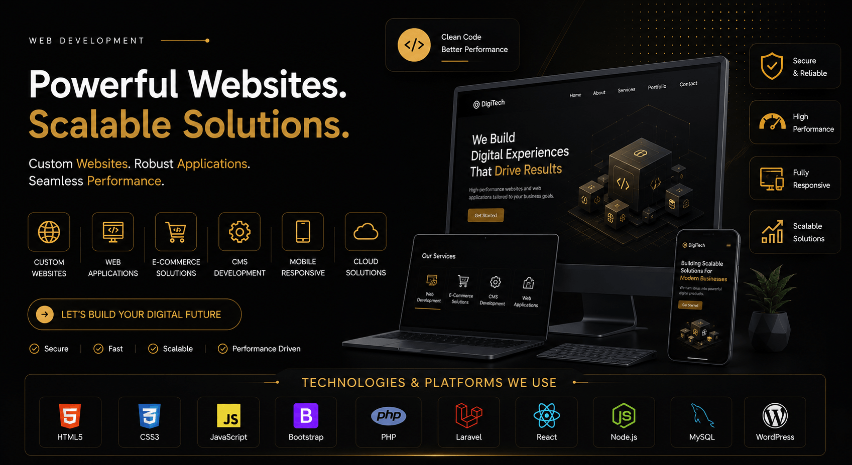 Web development services